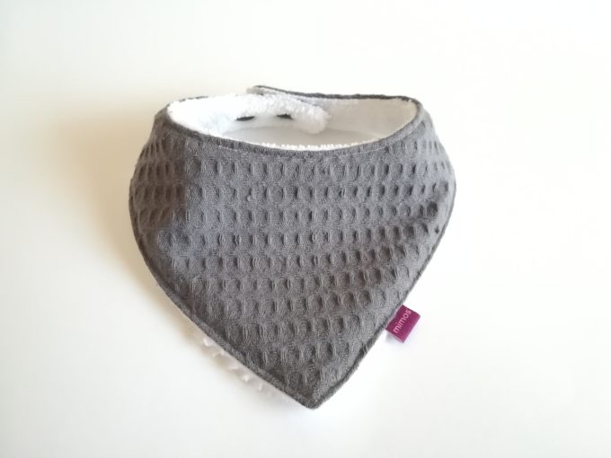 bandana wafel dark grey