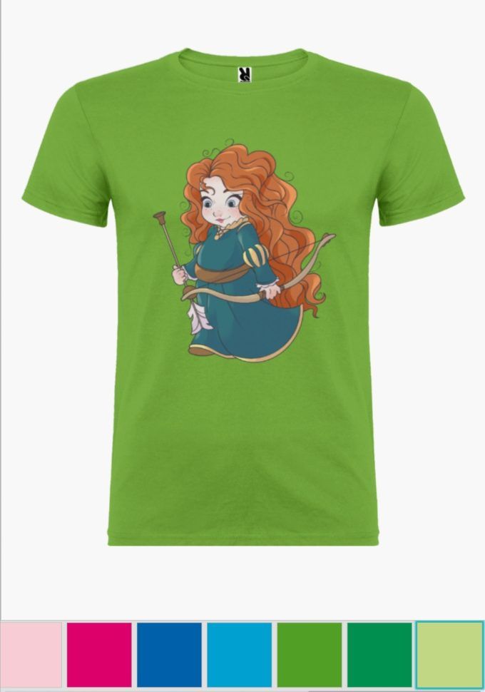 Camiseta infantil Mérida Verde Oasis