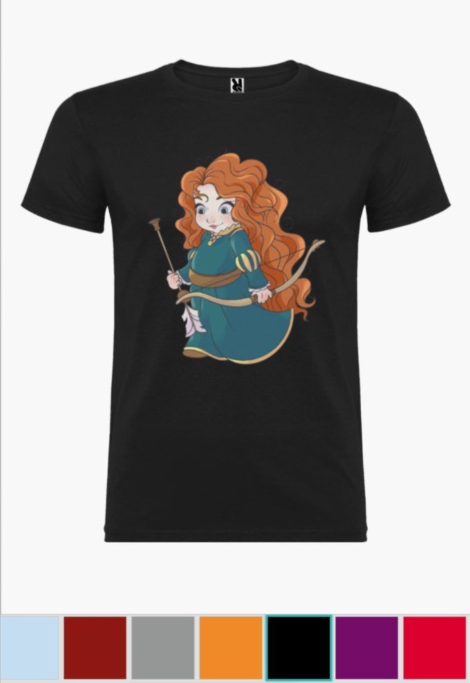 Camiseta infantil Mérida Negro