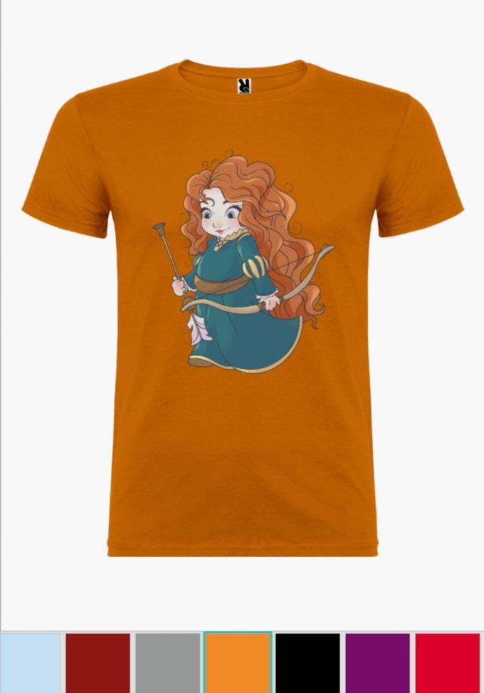 Camiseta infantil Mérida Naranja