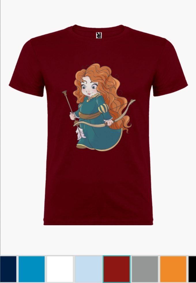 Camiseta infantil Mérida Granate