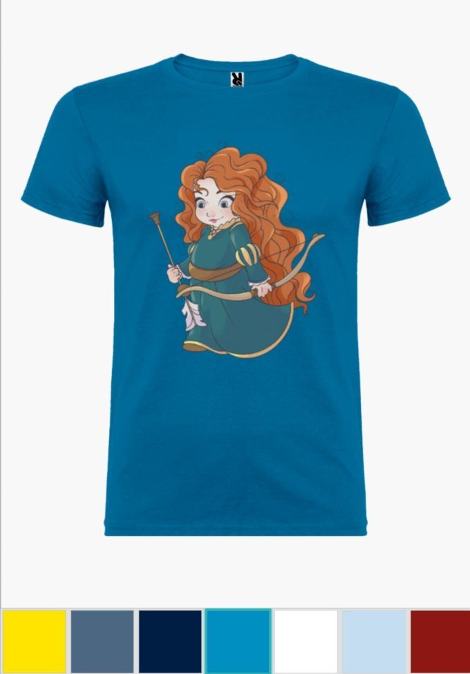 Camiseta infantil Mérida Azul Profundo
