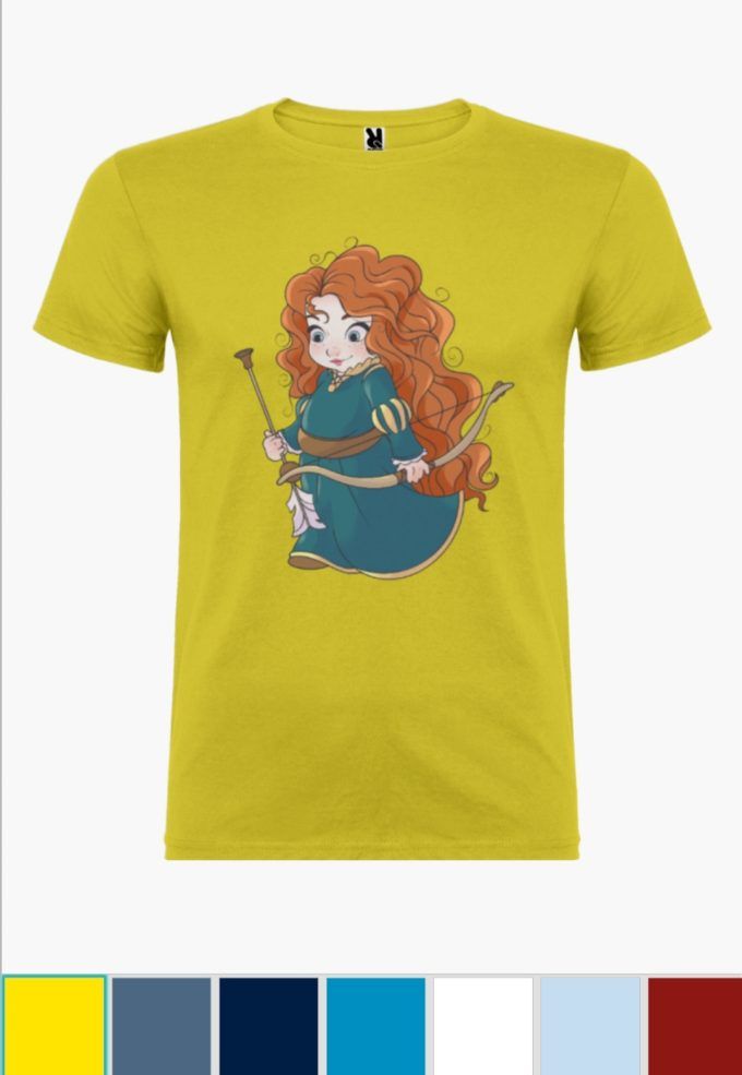 Camiseta infantil Mérida Amarillo