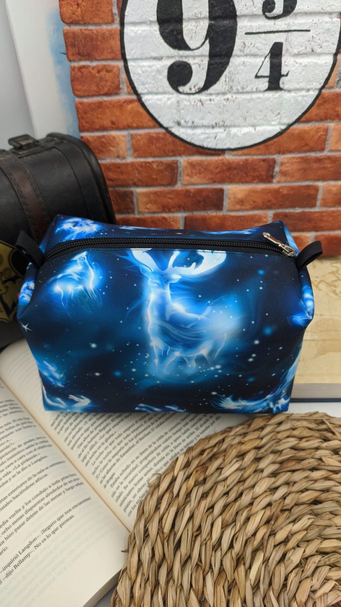 Neceser cuadrado impermeable patronus - Harry Potter