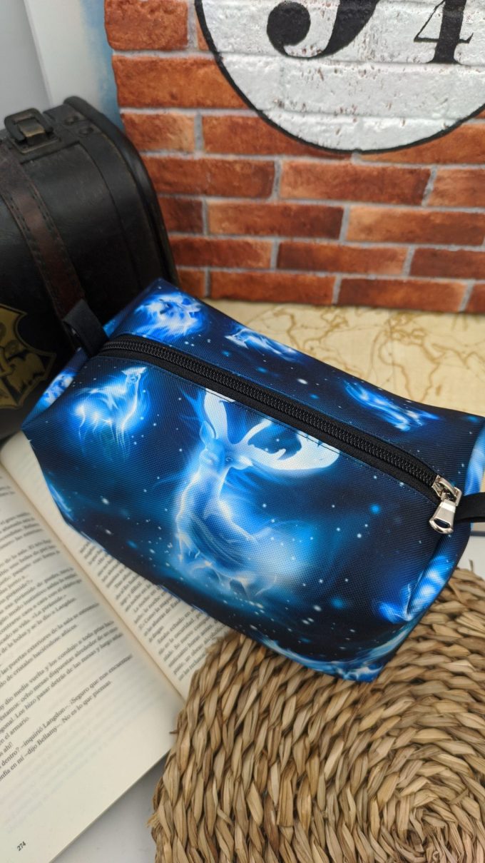 Neceser cuadrado impermeable patronus - Harry Potter