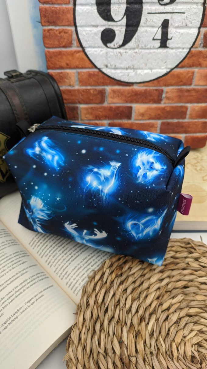 Neceser cuadrado impermeable patronus - Harry Potter